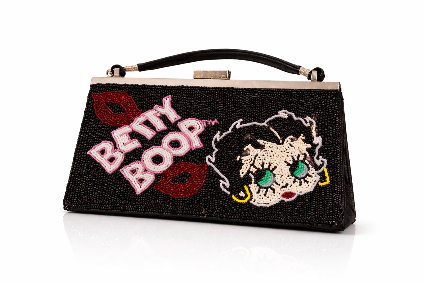 Hand-Beaded Betty Boop Clutch | Discontinued Collector Piece