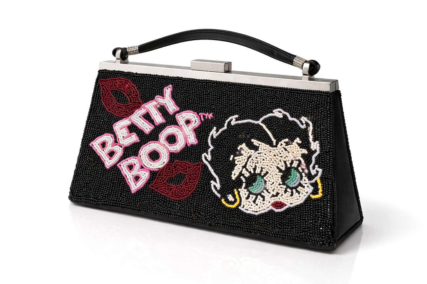 Hand-Beaded Betty Boop Clutch | Discontinued Collector Piece