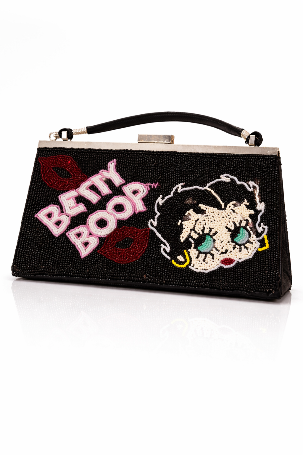 Hand-Beaded Betty Boop Clutch | Discontinued Collector Piece
