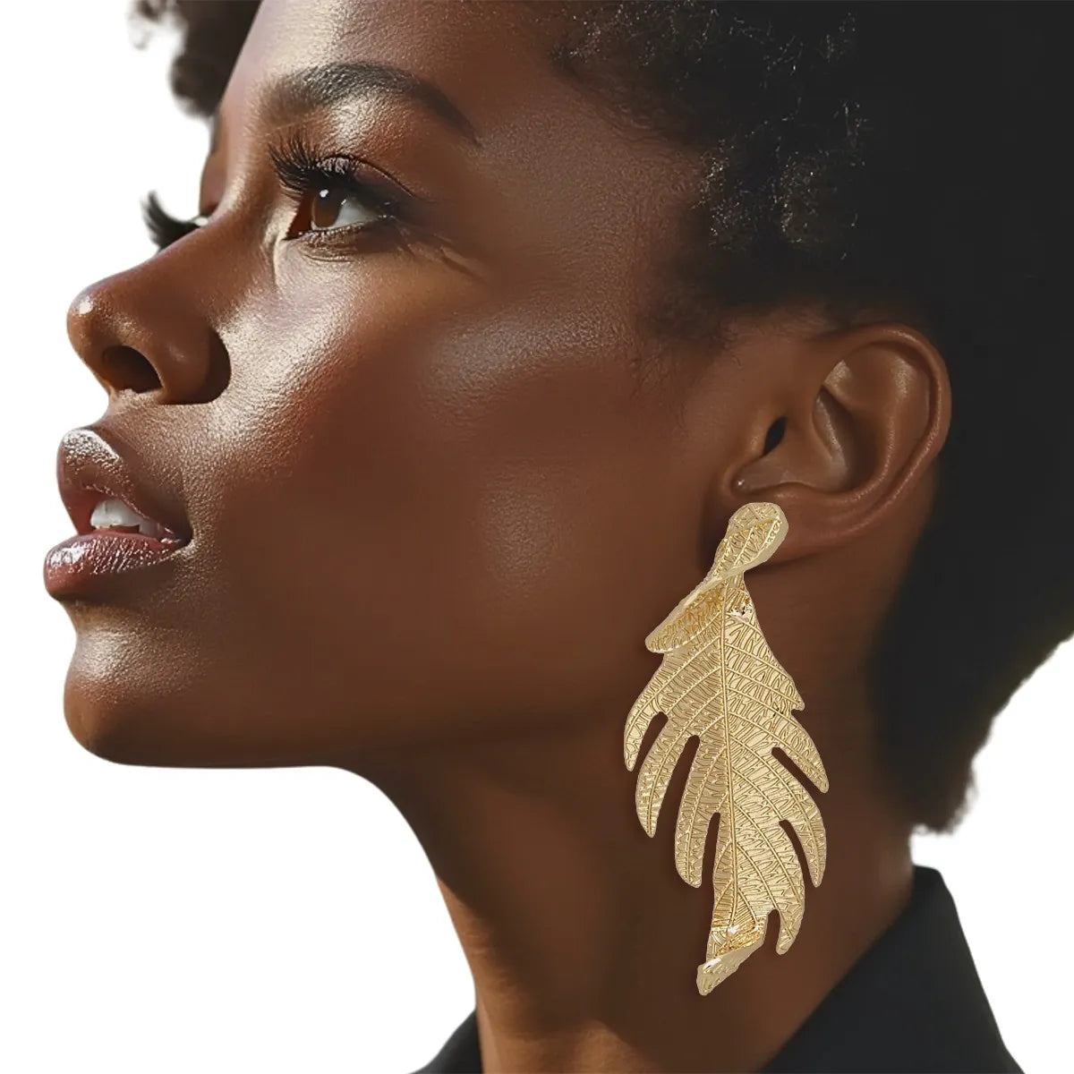 Golden Palm Luxe Earrings Special Edition