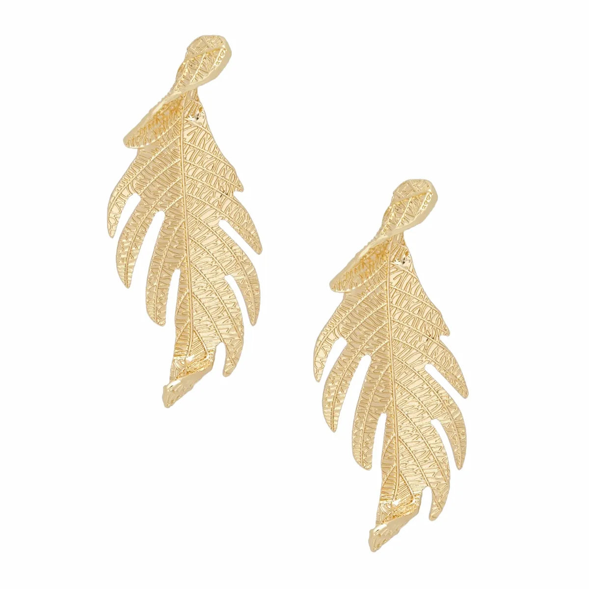 Golden Palm Luxe Earrings Special Edition