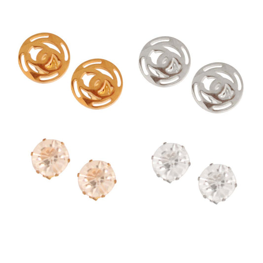 Mini Icon Stud Set - Trendy Fashion Jewelry